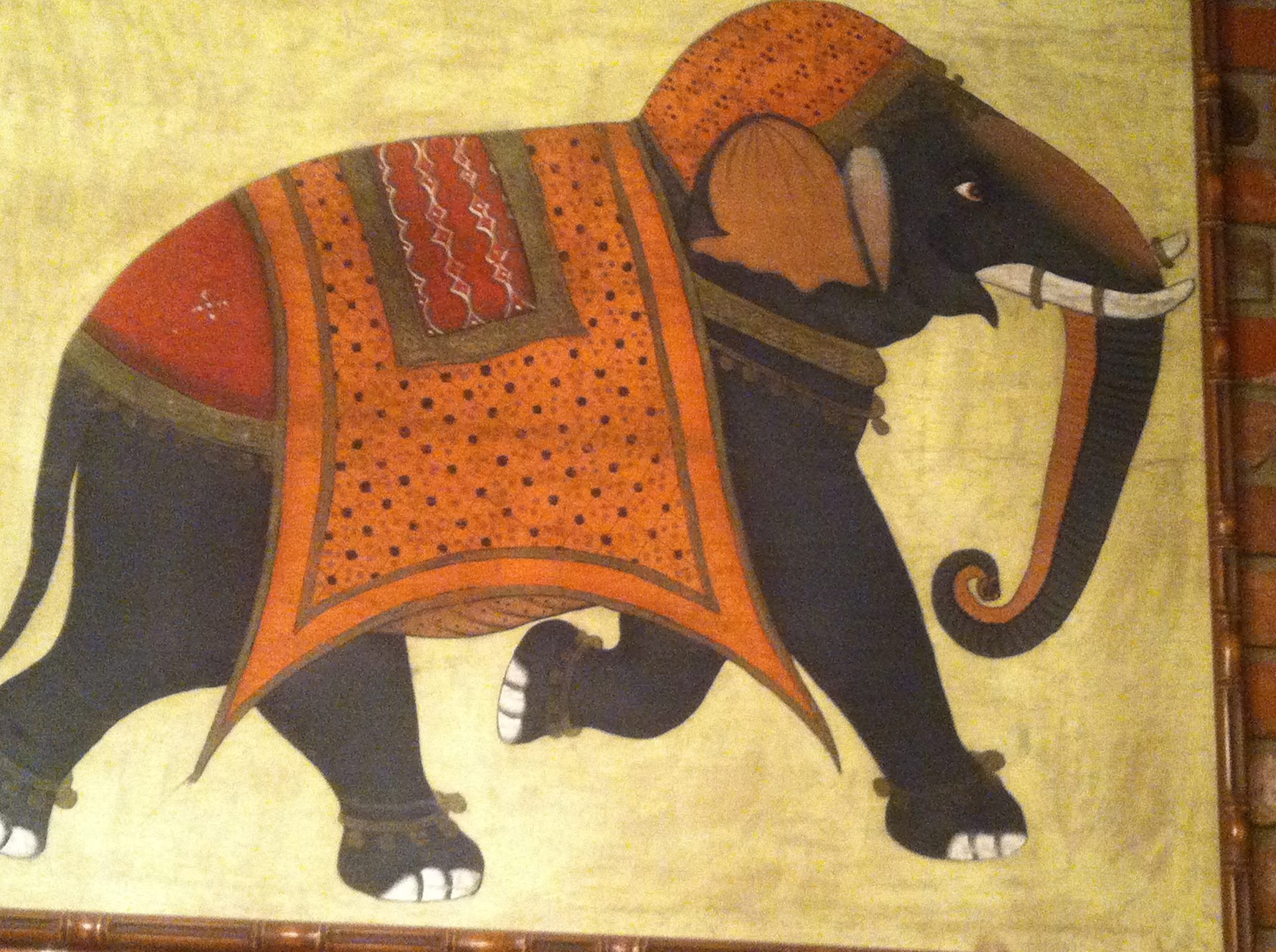 My elephant painting